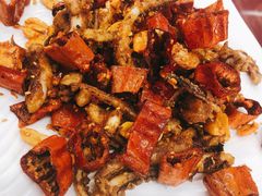 脆椒辣鱿鱼-兴国苑酒店