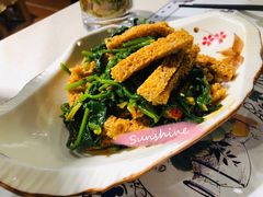 菠菜拌面筋-贯贯吉·清真餐厅(浙江中路店)