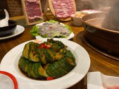 蓑衣黄瓜-南门四季铜锅涮肉(左家庄店)