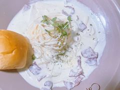 蘑菇奶油意大利面-Cafe Alice咖啡爱丽丝(奥城店)