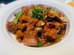 花蛤闷土鸡-悦海·家宴·冰花皮皮虾大锅贴(宝龙店)