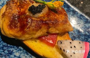 Wagyu Beef and Foie Gras Grilled