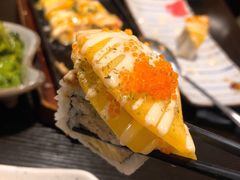 芒果鳗鱼加州卷-名人浅草屋料理(包河万达店)