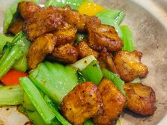 黑椒芥菜杏鲍菇-同庆楼(奥体中心店)