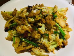 有机花菜-炊烟小炒黄牛肉(东庆街店)