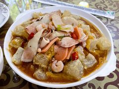 三鲜焖子-友利砂锅居(烟台店)