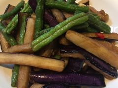 豆角炒茄子-秦唐一号西安菜馆(钟楼店)