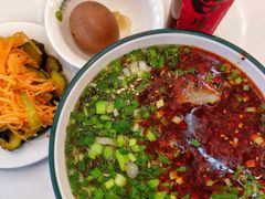 经典肉蛋双飞-格格家·兰州纯汤牛肉面(青龙寺店)