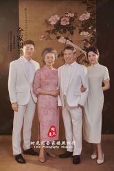 -时光纪亲子全家福照相馆(静安店母女写真父母纪念照)