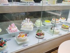 面包甜点陈列柜-LanTa蓝塔烘焙(紫荆山卜蜂莲花店)