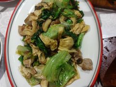惠州甜梅菜煮生菜腐竹-小粤楼·怀旧粤菜(万辉国际广场店)