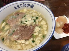 普通牛肉泡馍-老兰家传统烧烤炒菜泡馍(小南门店)