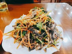 香菜羊肚丝-新疆美食兰州拉面家常菜