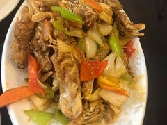 椒盐皮皮虾-锋味海鲜菜馆