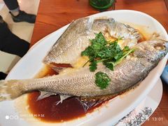 蒸鲈鱼-大家烤羊庄·聚餐团建·谢师宴·生日派对(南山店)