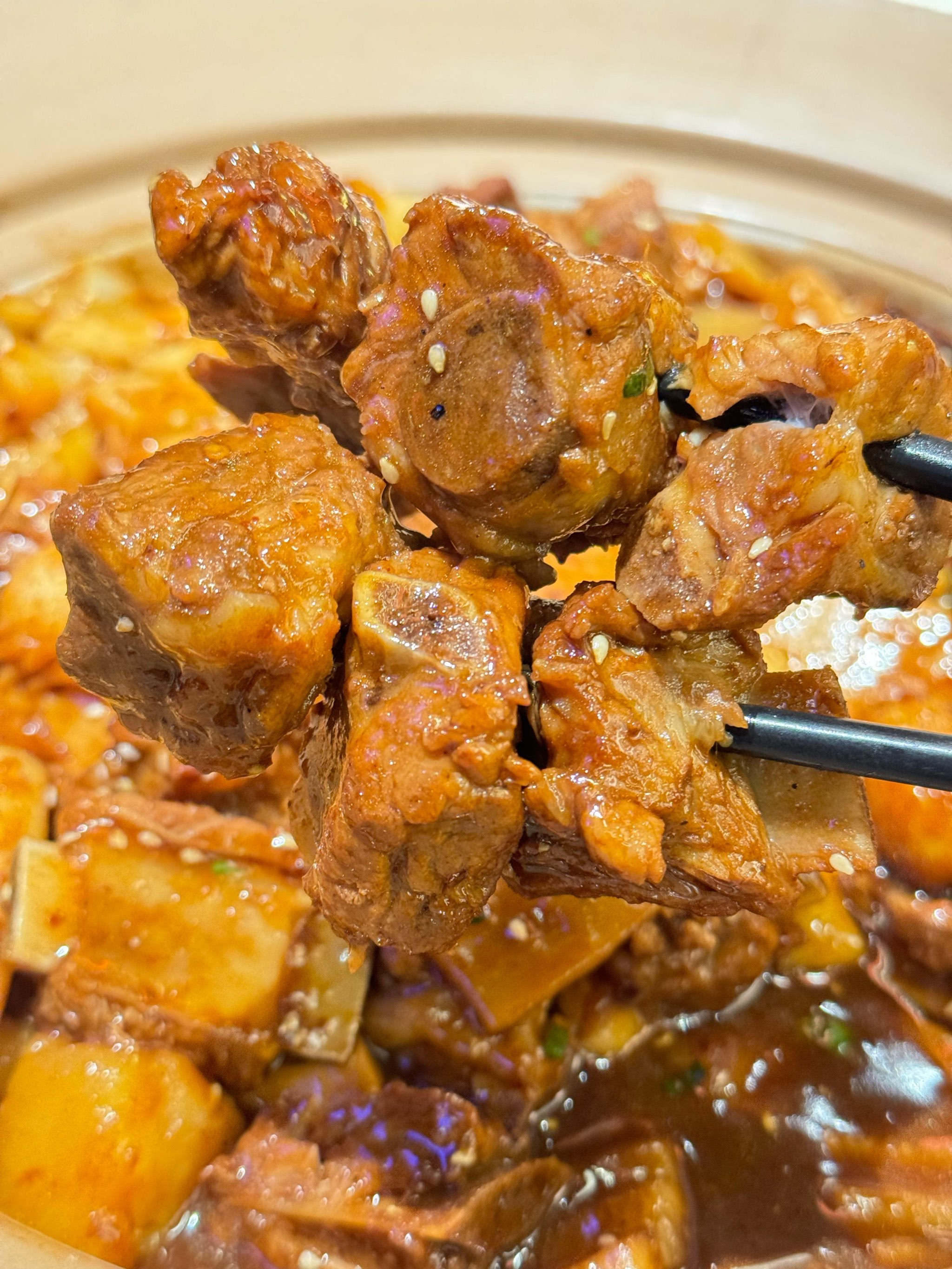 仔排煲鲜嫩多汁,回忆杀!