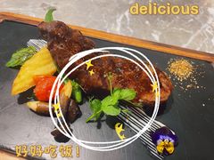 BBQ酱烧厚切牛扒-1874融合西厨·观景餐厅(保利店)