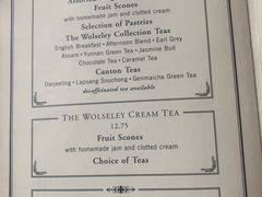 菜单-The Wolseley