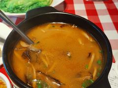 蘑菇汤莜面鱼鱼-西贝(无锡万象城店)