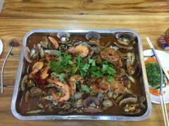 -老码头海鲜烧烤炒菜(广西路店)