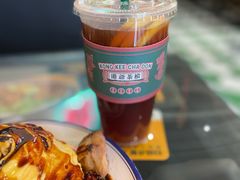 招牌港式柠檬茶-港爺茶檔·茶餐厅(东晓南路店)