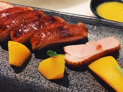 黄桃焦糖鸭胸-港丽餐厅(高德置地店)