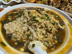 -东来菜馆•手抓海鲜家常菜•海鲜锅贴(鸽子窝店)