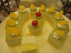 樱桃和芒果甜点-帝豪酒店•马可勃罗西餐厅