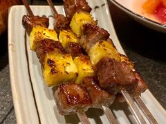 菠萝雪花牛肉串-丝路金桃·新疆菜(徐汇店)