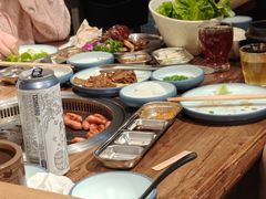 -明洞阿姨·韩式酱蟹烤肉·创意料理(三元桥店)