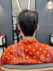 点击看大图 -藤野造型烫发染发