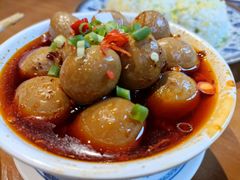辣卤鹌鹑蛋-炉小二铜锅牛蛙•川湘菜(三里屯店)