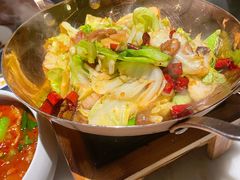 杭风香锅卷心菜-绿茶餐厅(深圳龙华天虹购物中心店)