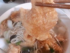 皮肚肉丝面-老太皮肚面