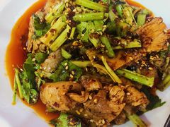 蒜泥白肉-朱大嘴肥肠血旺(福字街店)