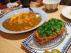 元祖咖喱熔岩猪排蛋包饭-堂本家·二代目·炸猪排(Express东海店)