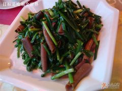 韭菜炒海肠儿-海岛渔村大酒店(云霄路店)