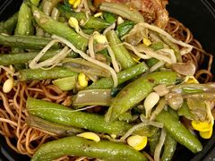 豆角焖面-西安五号米皮