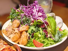 日式油梨大虾沙拉-弓二·烧鸟居酒屋(财富购物中心店)
