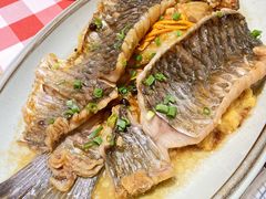 顺德蒸无骨鲫鱼-龙桥私厨·姜花菊花过桥鱼·顺德菜(容桂店)