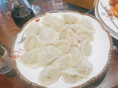 -东来菜馆•手抓海鲜家常菜•海鲜锅贴(鸽子窝店)