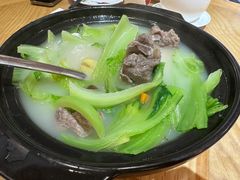 芥菜咸骨煲-德胜轩正宗顺德菜(宝安沙井会展中心店)