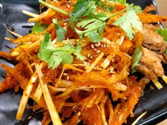 拌明太鱼丝-正宗集安高丽火盆(东昌街店)