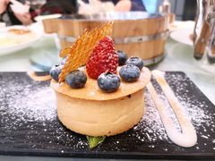 蓝莓可可熔岩蛋糕-翠园(北京王府中环店)
