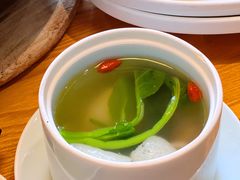 竹荪鸽蛋汤-竹里馆·淮扬菜·功夫茶(老门东店)