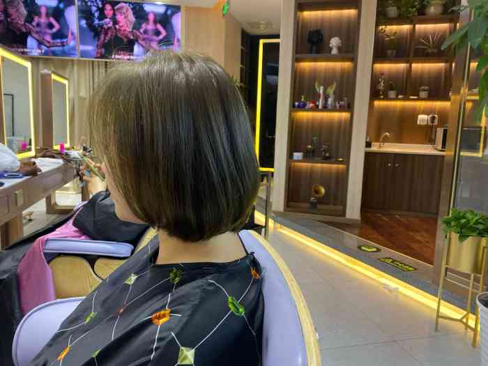 木北造型(悠唐购物中心店)-"【项目】染发之前头发染了浅色,掉色了不.