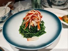 芥兰苗炝拌兰花蚌-醉舍·新淮扬菜(长宁龙之梦店)