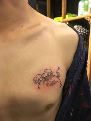 -木子·纹身店TATTOO穿孔·洗纹身