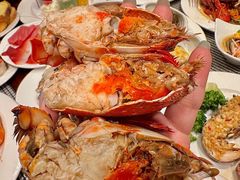 -广州万富希尔顿酒店·感趣自助餐厅·金秋蟹宴生蚝海鲜刺身