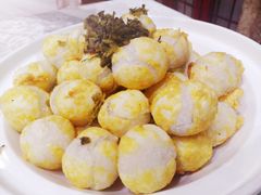 雪菜炒汤圆-雅和生态渔庄·宜城锅巴饭(龙灵山公园店)